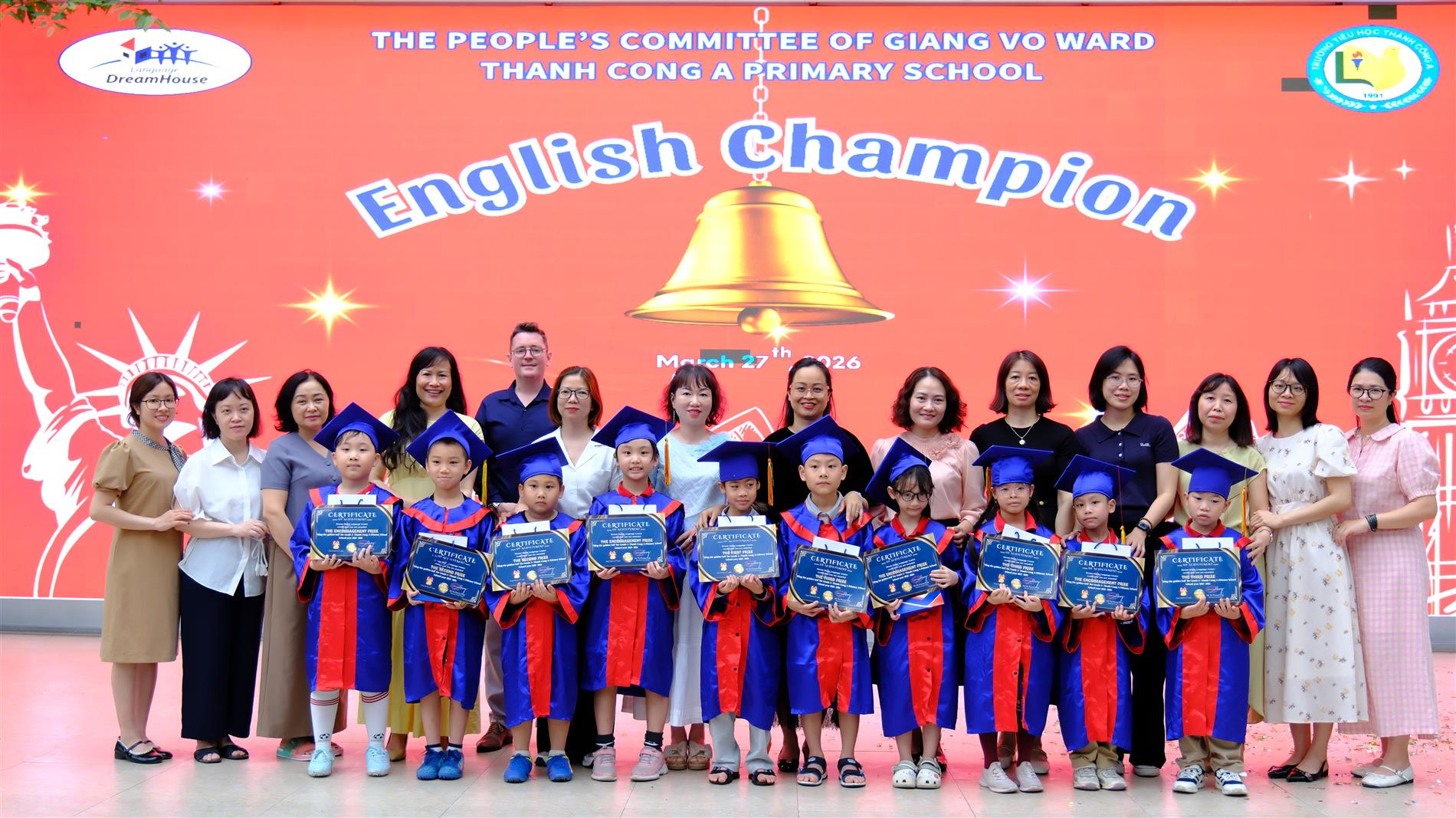 Rung chuông vàng Tiếng Anh khối 2 – Sân chơi trí tuệ sôi nổi và đầy cảm hứng