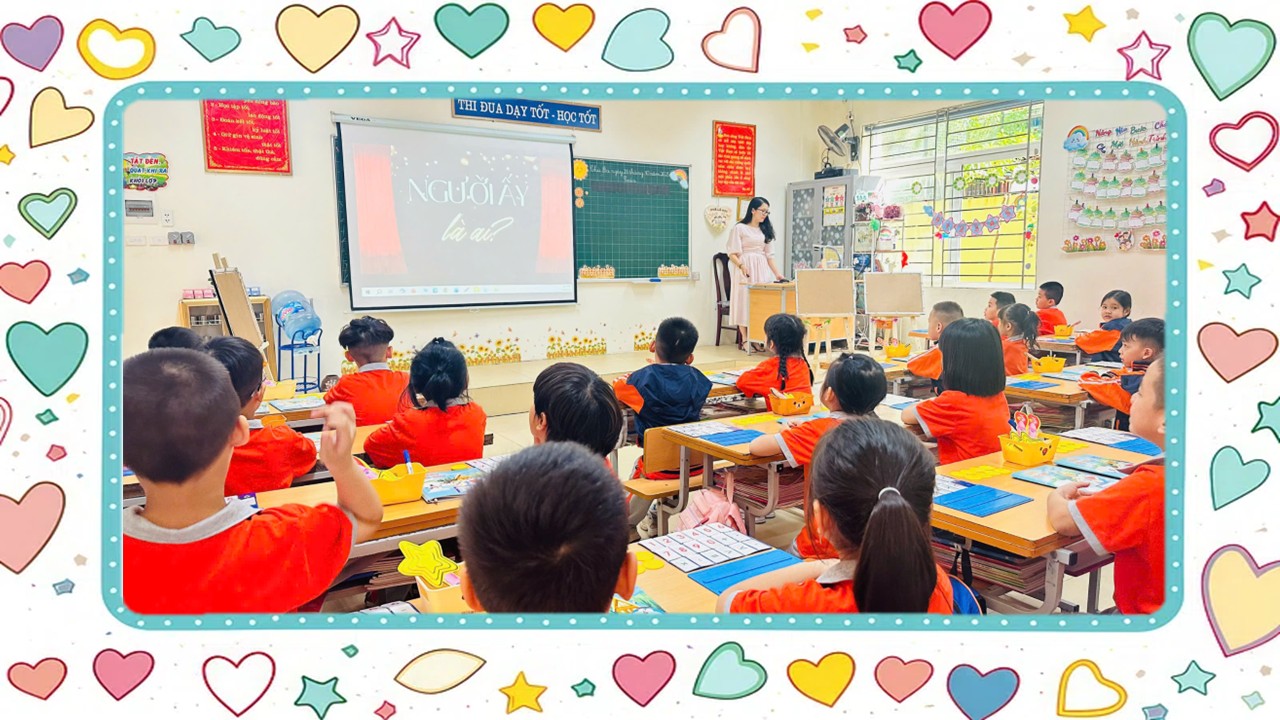 A group of children in a classroom
AI-generated content may be incorrect.