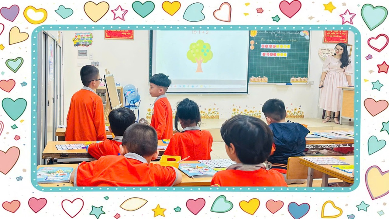 A group of children in a classroom
AI-generated content may be incorrect.