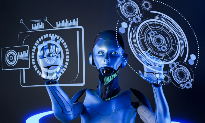 Minh họa về AI Agent có thể thay thế công việc của con người. Ảnh: Systango