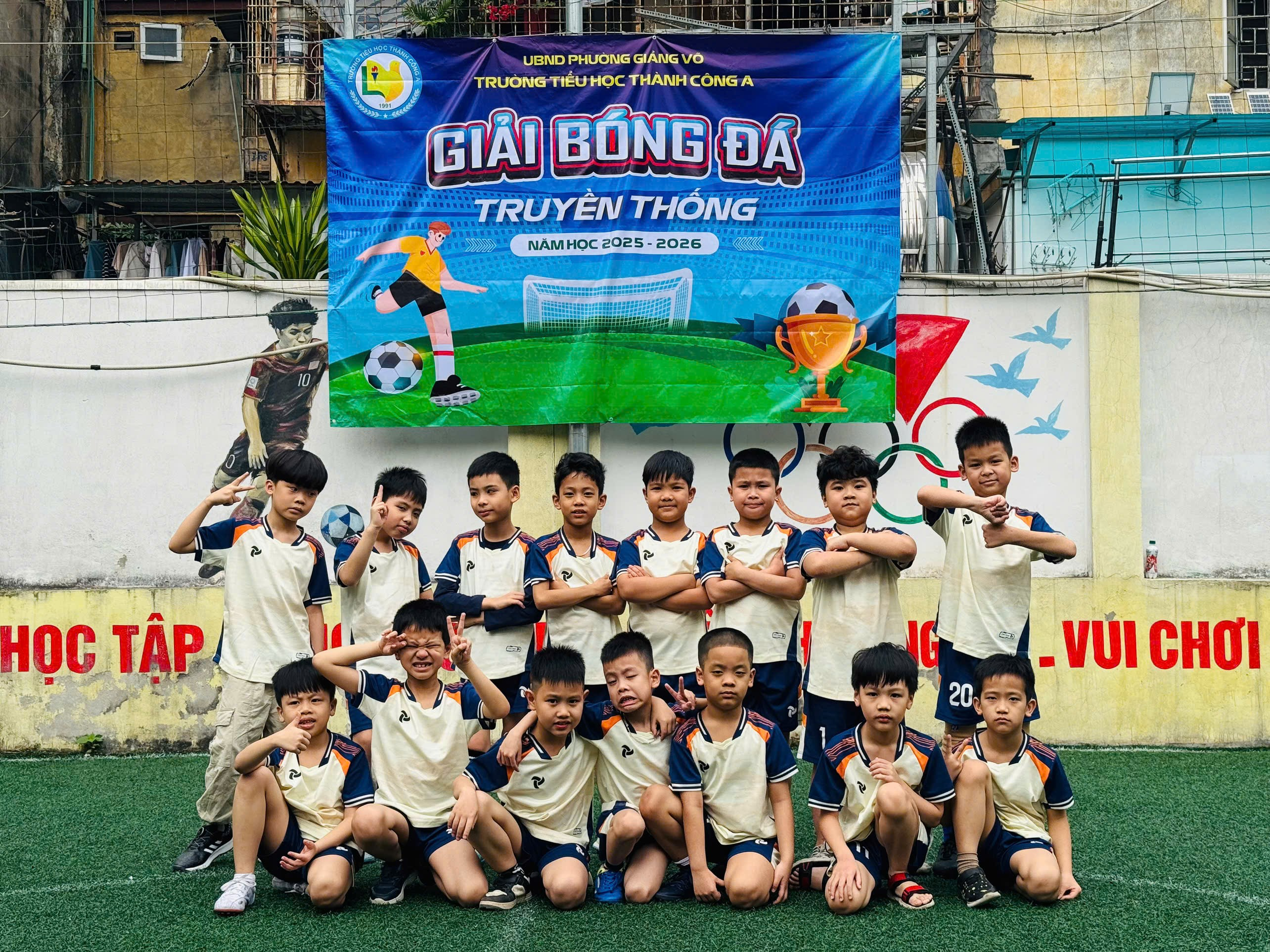 A group of boys in uniform posing for a picture

AI-generated content may be incorrect.