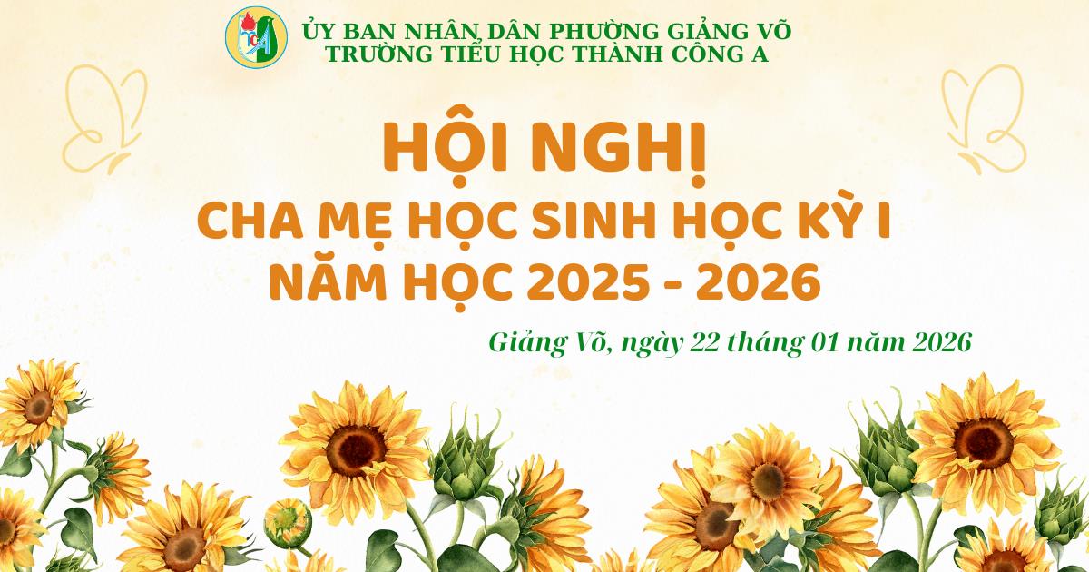 Hội nghị Cha mẹ học sinh sơ kết học kỳ I: Gắn kết yêu thương – Đồng hành cùng phát triển